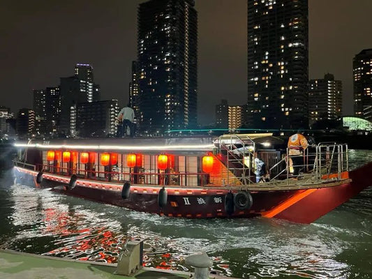 Yakatabune Tokyo Bay Cruise (Odaiba Route | Apr 16 – Nov 15)