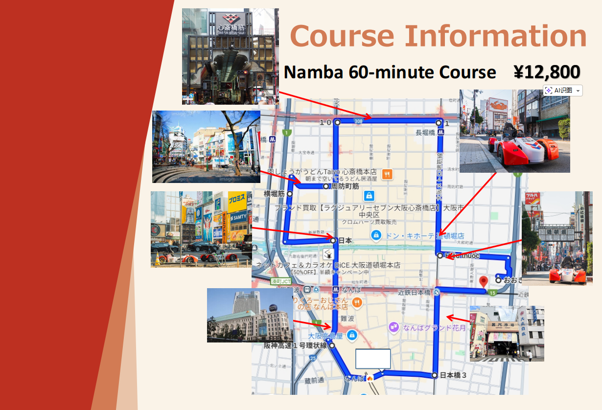FUTURE KART OSAKA Street Go-Kart Experience